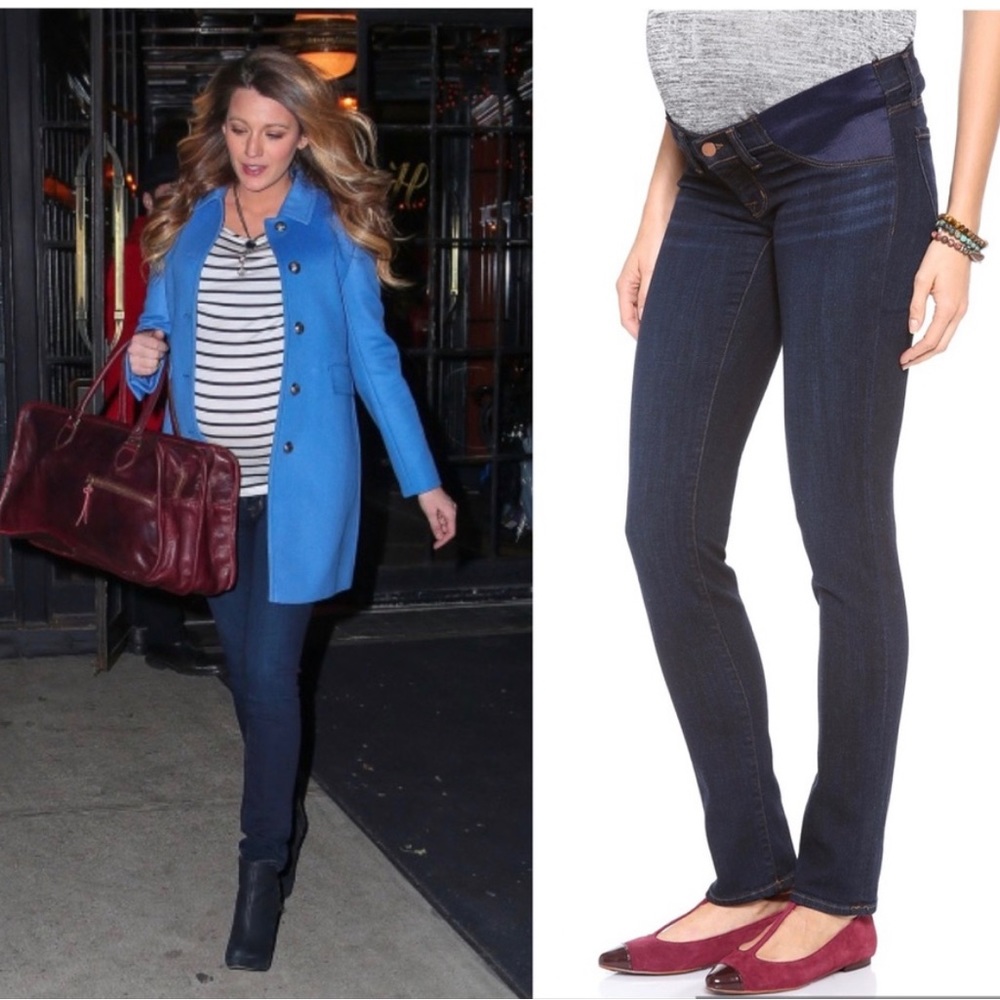 J Brand Mama J Rail Maternity Jeans Eminence 31 12